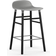 Normann Copenhagen Form Grey/Black Oak Barstol 77cm