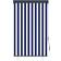 vidaXL Outdoor Blue/White 100x250cm