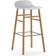 Normann Copenhagen Form White/Oak Barstol 77cm