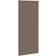 vidaXL Blackout Brown 100x230cm