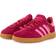 adidas Infant Handball Spezial Comfort Closure Elastic Lace - Ruby Red/ Lucid Pink/Gum