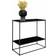 House Nordic White Black Console Table 36x80cm
