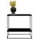 House Nordic White Black Konsolbord 36x80cm