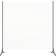 vidaXL 320735 White Room Divider 175x180cm