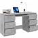 vidaXL 800814 Concrete Grey Skrivebord 50x140cm