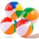 Shein 1PC/4PCS/6PCS Beach Ball - Large Rainbow Beach Ball Inflatable Pool Accessories, Used For Party Supplies Decoration, Summer Beach Water Games Beach Ball Party, One Ball N Is A Must-Have For Parent-Child Travel,Party Supplies,Beach Essentials,Pool Games,Swimming Games,Inflatable Games(30cm,40cm,50cm), Pool Float