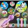 Shein Christmas Decoration 32 Pattern Children's Flashlight Projector Before Bedtime Fun Early Education Cognitive Toys Dinosaur Animal Ocean Multi-Digit Fruit Multiple Pattern Projection Flashlight Educational Toy School, Student,Stationery,School Supplies School Supplies,Creative Toys,Kids Stationery,Kids Boys Toys