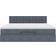 vidaXL 3311934 Dark Gray Rammeseng