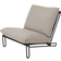 Brafab Blixt - Black/Cley Beige Havelænestol