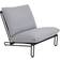 Brafab Blixt - Black/Sky Grey Lounge Chair