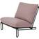 Brafab Blixt - Black/Light Pink Havelænestol