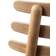 FDB Møbler J48 Natural Oak Lacquered/Anthracite Køkkenstol 78.5cm