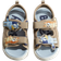 H&M Motif-Detail Sandals - Beige/Bluey