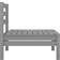 vidaXL 806574 Middle - Grey Modular Sofa