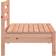 vidaXL 837996 Middle - Natural Douglas Modulsoffa