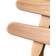 FDB Møbler J48 Oak Nature Lacquered/Black Leather Køkkenstol 78.5cm