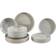 Creatable Uno Gray Dinner Set 12pcs