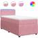 vidaXL 3289937 Pink Kontinentalseng 90x200cm