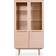 Skovby SM307 White Oiled Oak Vitrinskåp 98x182cm
