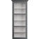 LINDEBJERG DESIGN Classic V4 Anthracite Vitrineskab 78x171cm