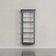 LINDEBJERG DESIGN Classic V4 Anthracite Vitrineskab 78x171cm