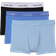 Calvin Klein Men's Icon Relaxed Boxers 3-pack - Black/Glacier/Blue Bell