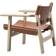 Fredericia Furniture Den Spanske cognac/sæbebehandlet eg Lænestol 67cm