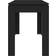 vidaXL 800757 Black Matbord 60x120cm