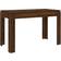 vidaXL 815389 Brown Oak Matbord 60x120cm