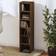vidaXL CD Cabinet Brown Oak Bogreol 88cm
