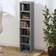 vidaXL CD Cabinet Sonoma Grey Bokhylla 88cm