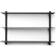 Gejst Nivo A Black Ash/Black Vägghylla 64cm