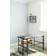 Gejst Nivo A Black Ash/Black Wall Shelf 64cm