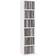 vidaXL CD Cabinet White Book Shelf 88cm