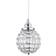 Oriva Chrystal K9 Chromium Fönsterlampa ∅ 10cm