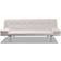 vidaXL 241723 Creamy White Soffa 168cm