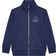United Colors of Benetton Pure Cotton Sweatshirt with Zipper - Dark Blue (3J68C501B_252)
