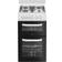 Hotpoint HDG5GCW 50cm Double Oven Gas Cooker