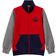 United Colors of Benetton Pure Cotton Sweatshirt with Zipper - Red (3J68C501B_918)