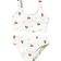 Shein Mini Heart Cherry Print Tween Camisole Swimsuit Set - Suitable