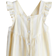 H&M Baumwollkleid Mit Volants - Gelb/Gestreift (1123540009)