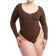 Creamy Fabrics Sculpting Shapewear Longsleeve Mit String