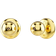 Swarovski Meteora Stud Earrings - Gold/Transparent