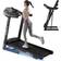 Laufhome LAUFHOME Folding Treadmill for Home, Motorized Jogging Running Machine, Build in Bluetooth dual Speaker Multi-functional Display & Heart-rate Sen