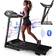 Laufhome LAUFHOME Folding Treadmill for Home, Motorized Jogging Running Machine, Build in Bluetooth dual Speaker Multi-functional Display & Heart-rate Sen