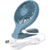 John Lewis Handheld & Foldable Desk Fan 4" Lake Blue