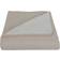 Borg Living Överkast Vändbart Sandfärgat Vitt 260x240 cm Sängöverkast Beige (260x240cm)