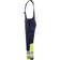 Blåkläder 2662 Hi-Vis Bib Overall - Navy Blue/High Visibility Yellow