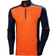 Helly Hansen Lifa Base Layer Merino Half Zip - Navy/Dark Orange
