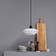 Dyberg Larsen DL31 Metal/Glass Opal/Black Suspension